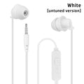 New 3.5Mm Wired Noise Reduction Earphones Stereo Silica Gel In-Ear Headset Sleep Headphones Suitable for Android Phone
