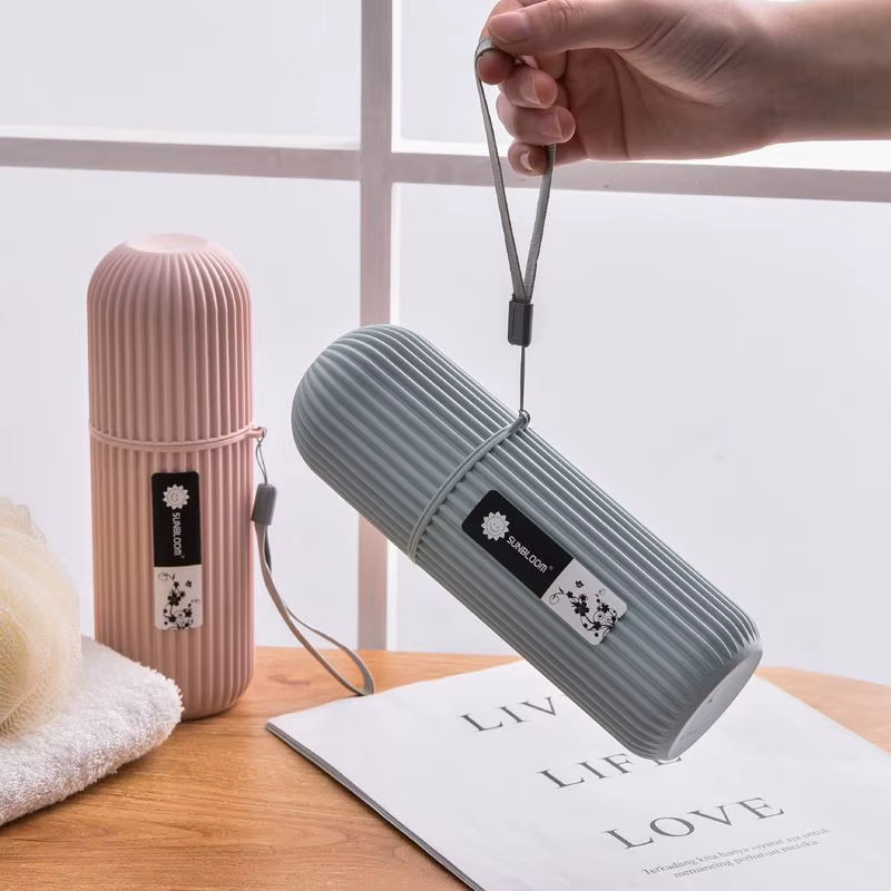 Portable Toothbrush Toothpaste Holder Toothbrush Case Farewell Hotel Disposable Toothbrush-Paste Travel Camping Outdoor Bathroom